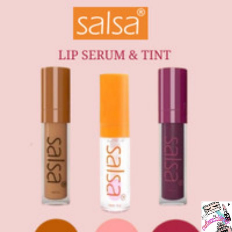 ☃Cutezz_Ching1☃Salsa Lip Glow Serum Series ♡Original♡Twilight♡Coral Nude