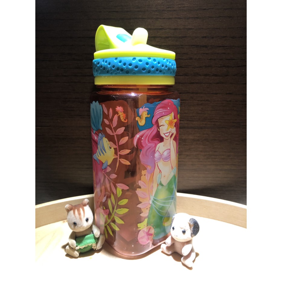 "Botol minum anak original disneyland disneystore Little mermaid"
