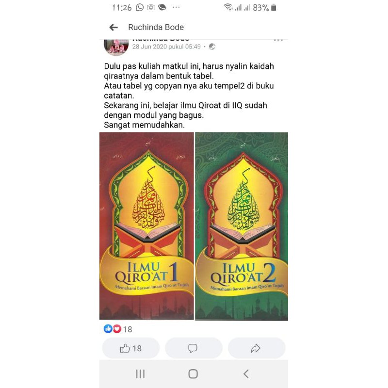 Ilmu Qiraat 1 & 2, Memahami Bacaan Imam Qiraat Tujuh