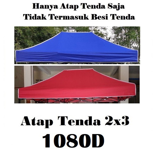 Atap Tenda 2x3 Bahan Polyester 1080D