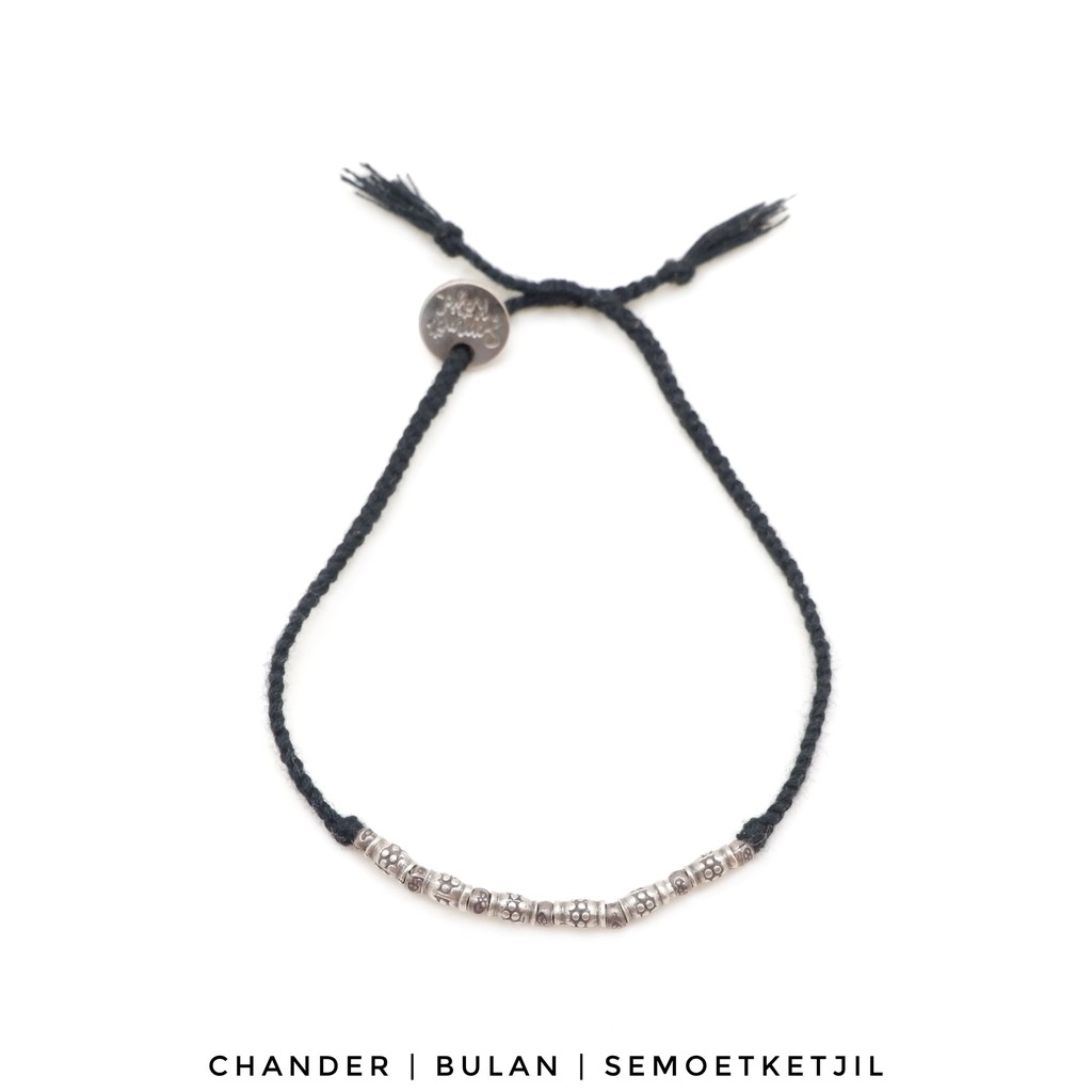 

Semoet Ketjil Gelang Bohemian Chander Perak