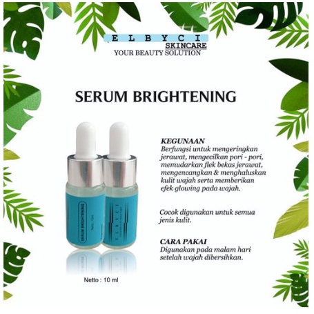 Serum Brightening Elbyci