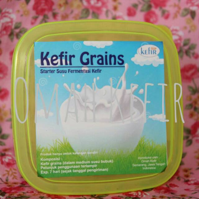 

[SALE] PAKET HEMAT BIBIT KEFIR / KEFIR GRAINS BONUS GRATIS BUKU THE SECRET OF KEFIR