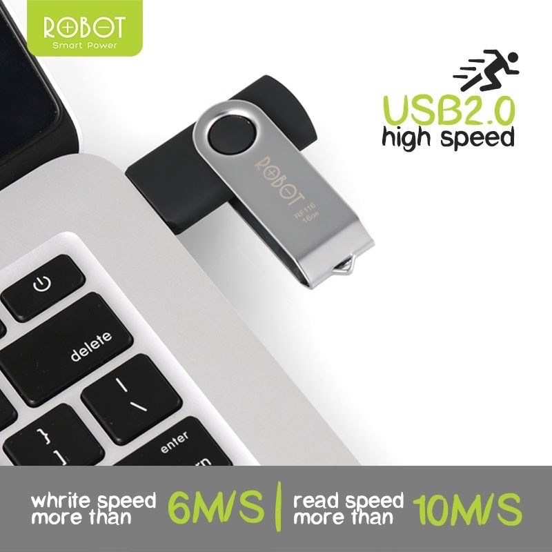 GROSIR FLASHDISK ROBOT 16GB ORIGINAL HIGH SPEED DATA