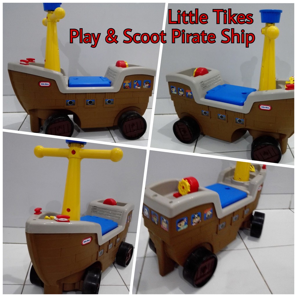 Little Tikes Play & Scoot Pirate Ship