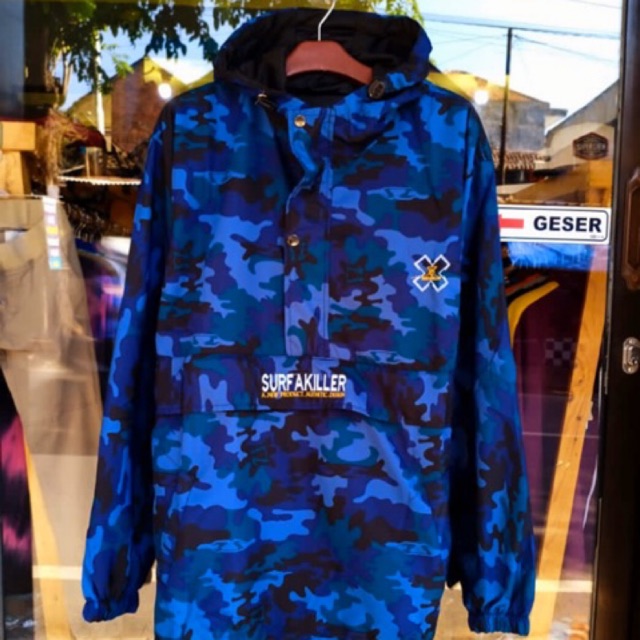 Jaket Parasit Cagoule Surfakiller/Kantong Doraemon