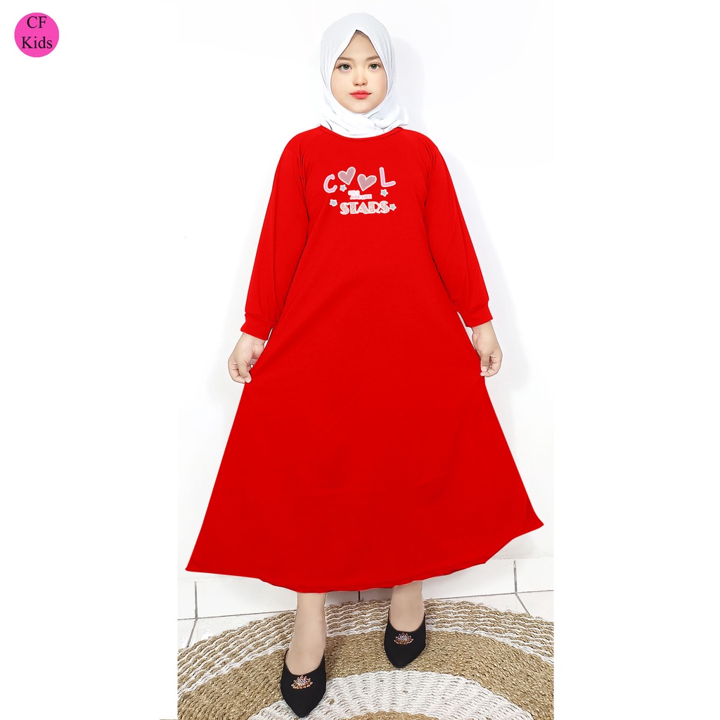 Gamis Anak Perempuan DTF Cool Star CF Kids