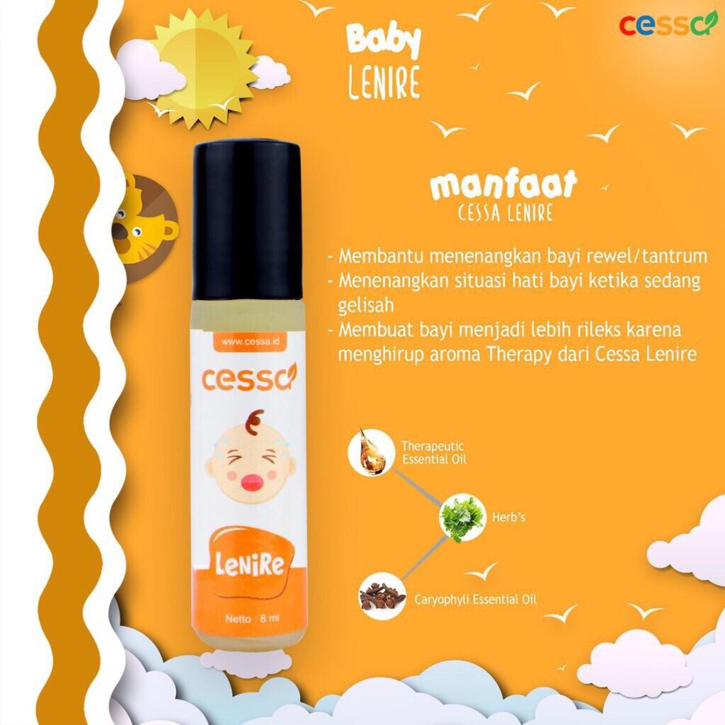 Cessa Lenire 8 ml - Essential Oil untuk Bayi Rewel