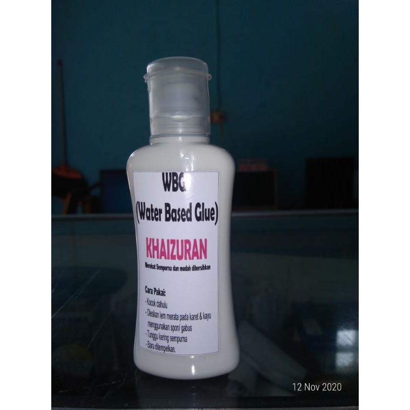 

Lem WBG (Water Based Glue) KHAIZURAN isi 60 ml