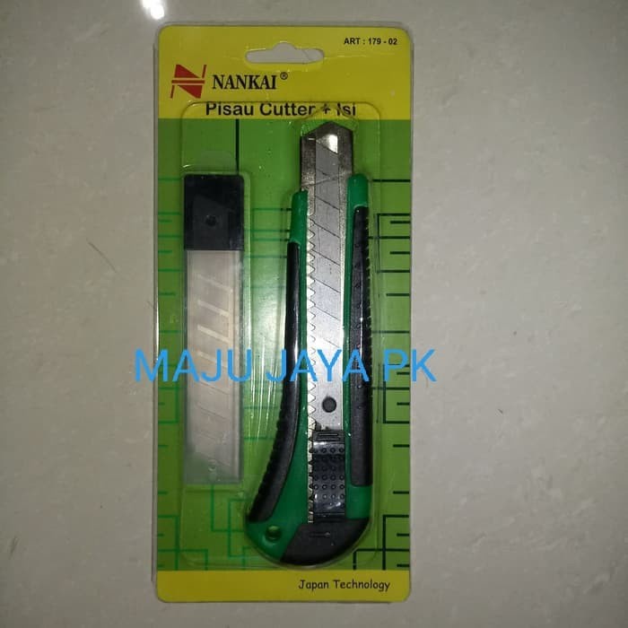 

Terlaris Pisau Cutter Nankai + Isi 5 Buah Gilaa!!!