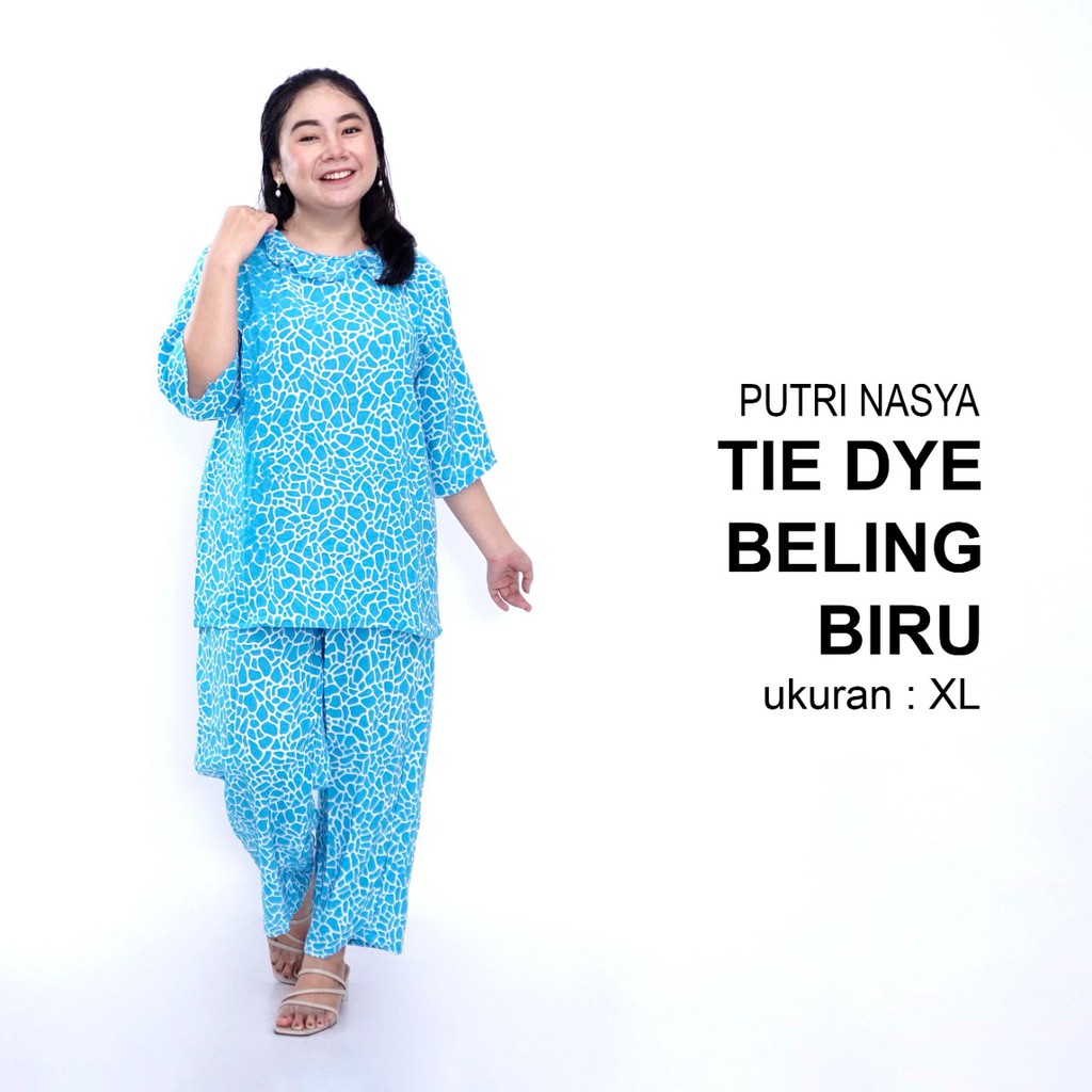 Tie Die Big Size / Tie Dye Jumbo / One Set/ Setelan Celana Panjang / Setelan  Jumbo / Tie Dye Piyama