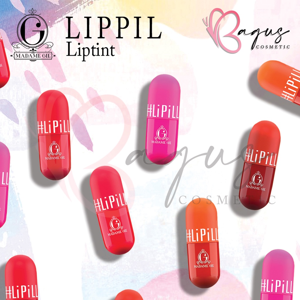 ⭐ BAGUS ⭐ MADAME GIE LIPILL | Liptint Lip Pill Lippil Lipcream Matte Ombre