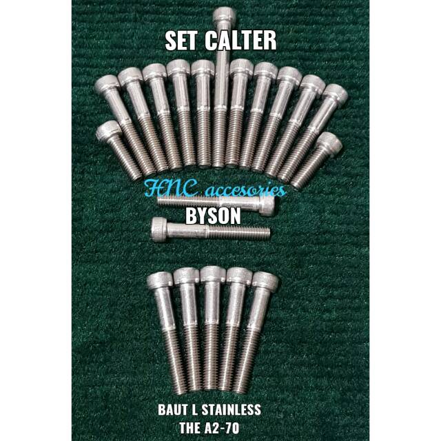 Baut L Stainless Baut Set Calter YAMAHA BYSON