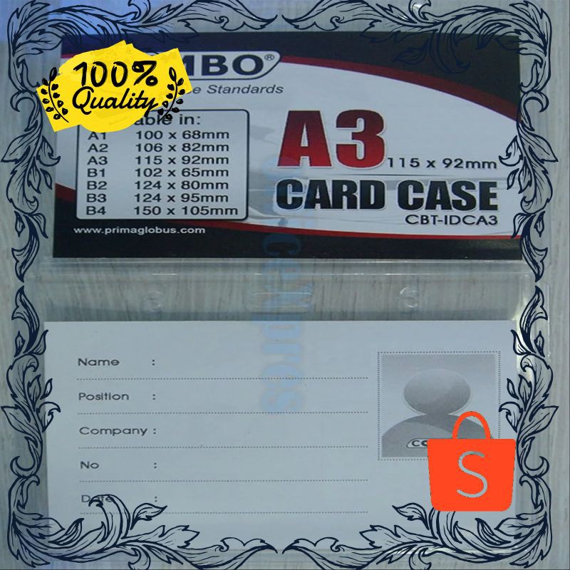 

Termurah ID Kartu Card Case A3 Kekinian