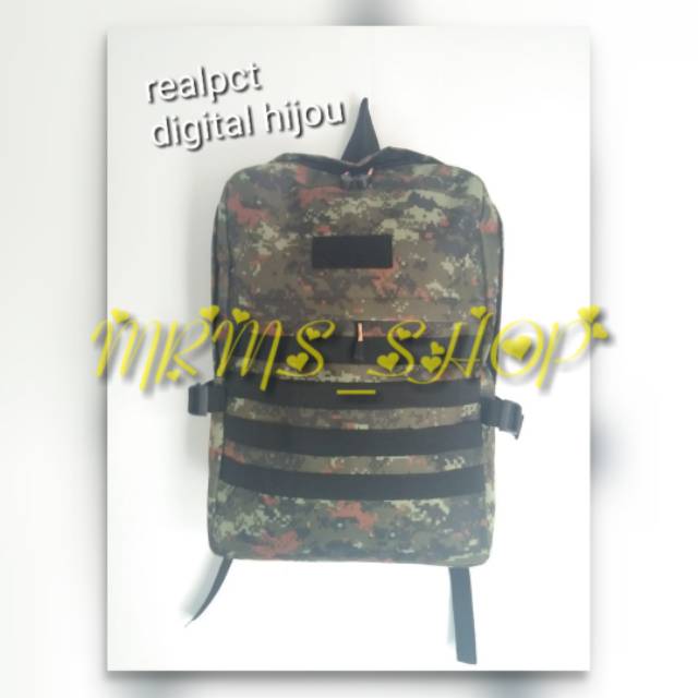 Free raincover dan pacth] tas ransel tactical autdor laptop skolah kerja kantor