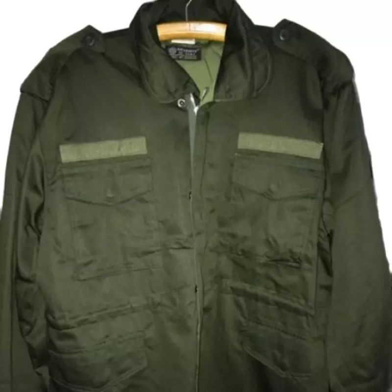 jaket hijau army /jaket tni /jaket baha drill /jaket Brimob
