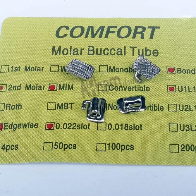 BUCCAL TUBE M2 EDGEWISE PENGUNCI BEHEL