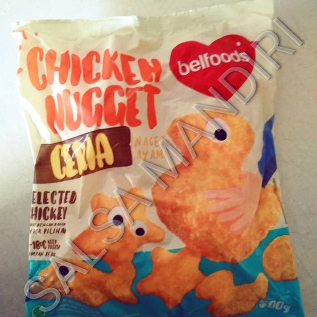 

BELFOODS CHICKEN NUGGET CERIA 500gr