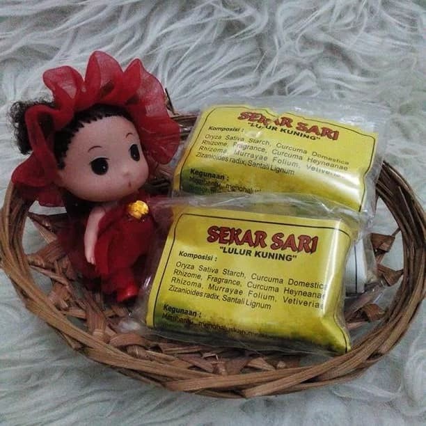 Lulur SEKAR SARI WARNA KUNING lulur solo Lulur Tradisional