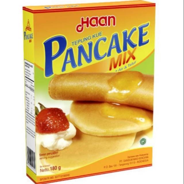 

Haan Tepung Pancake Mix 180 gr