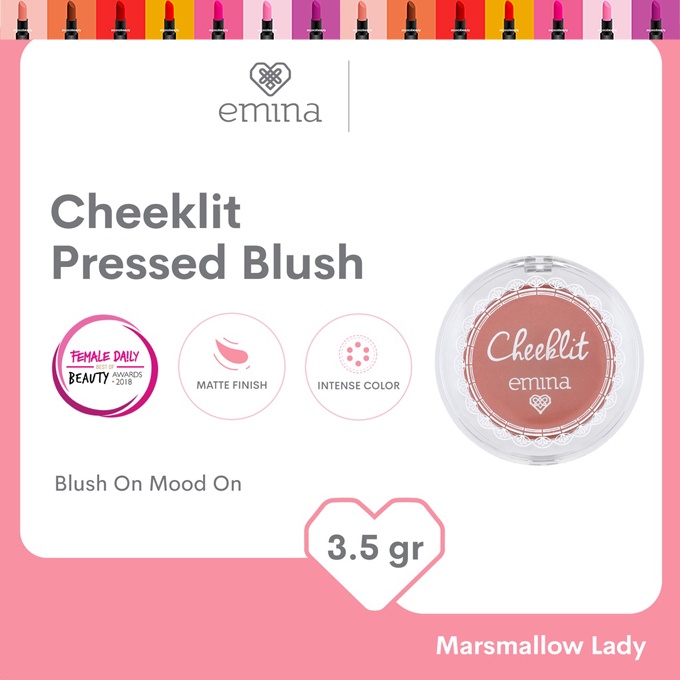 Emina Cheeklit | Pressed Blush Cream Blush ✰ ascocobeauty ✰