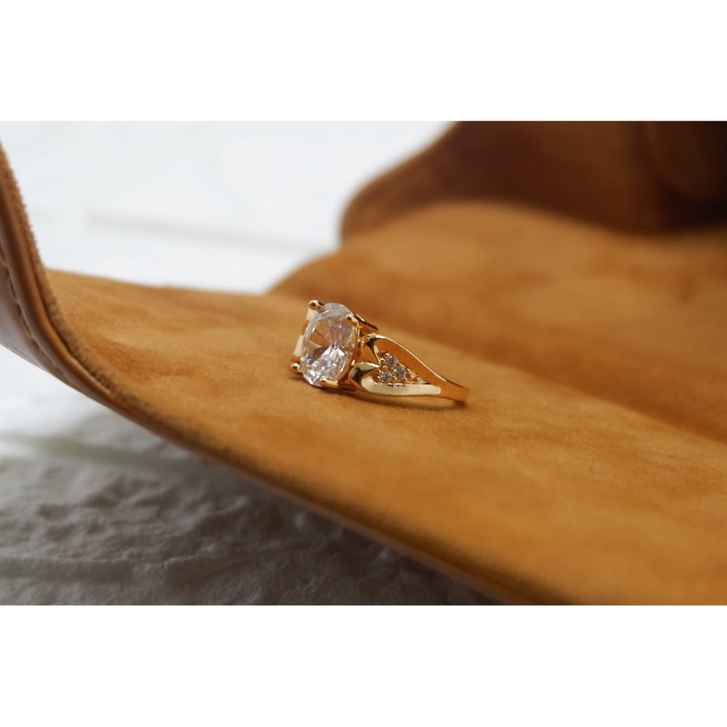 Cincin Xuping Gold Perhiasan Fashion Wanita Permata