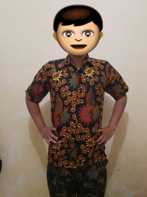 Atasan Batik Dolby Dolbi Dobby Doby Tenun Sutra Tulis Halus Katun Atbm Baron ,sarombit Atasan