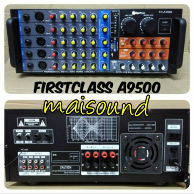 POWER AMPLIFIER FIRSTCLASS A9500 AMPLI FIRSTCLASS A 9500