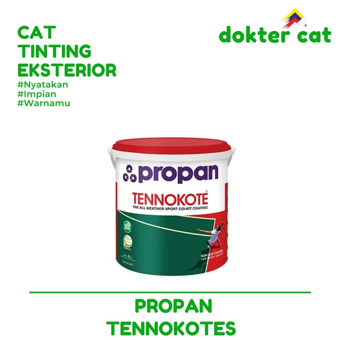 PROPAN TENNOKOTE 1000 WA 5KG / CAT TINTING / CAT TEMBOK / CAT MURAH / CAT PROPAN