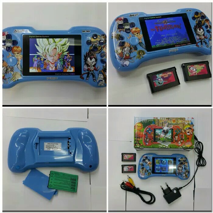 Gameboy sega p2p 128bit gr 383 mainan game anak terbaru hadiah anak