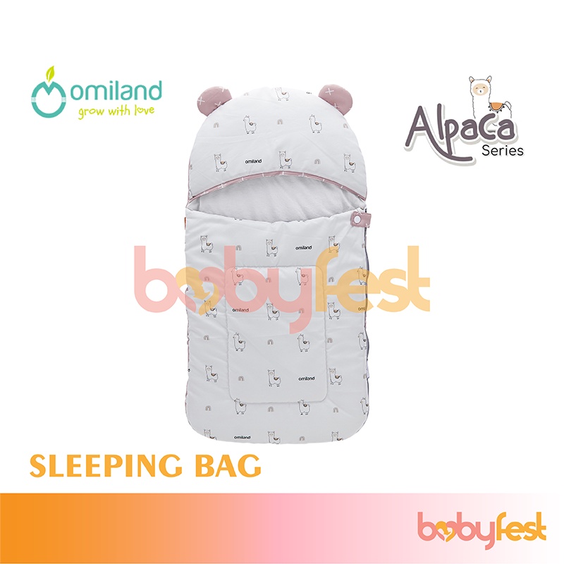 Omiland Sleeping Bag Kantong Tidur Bayi Alpaca Series OB 26201-4