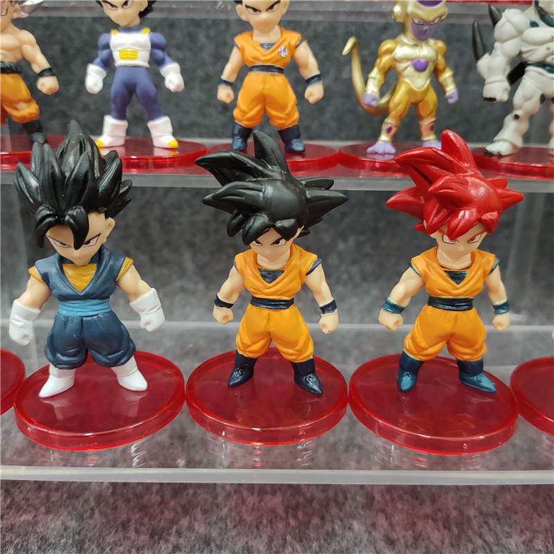 21pcs / set Mainan Action Figure Model Dragon Ball Bahan PVC Untuk Dekorasi / Hadiah Anak