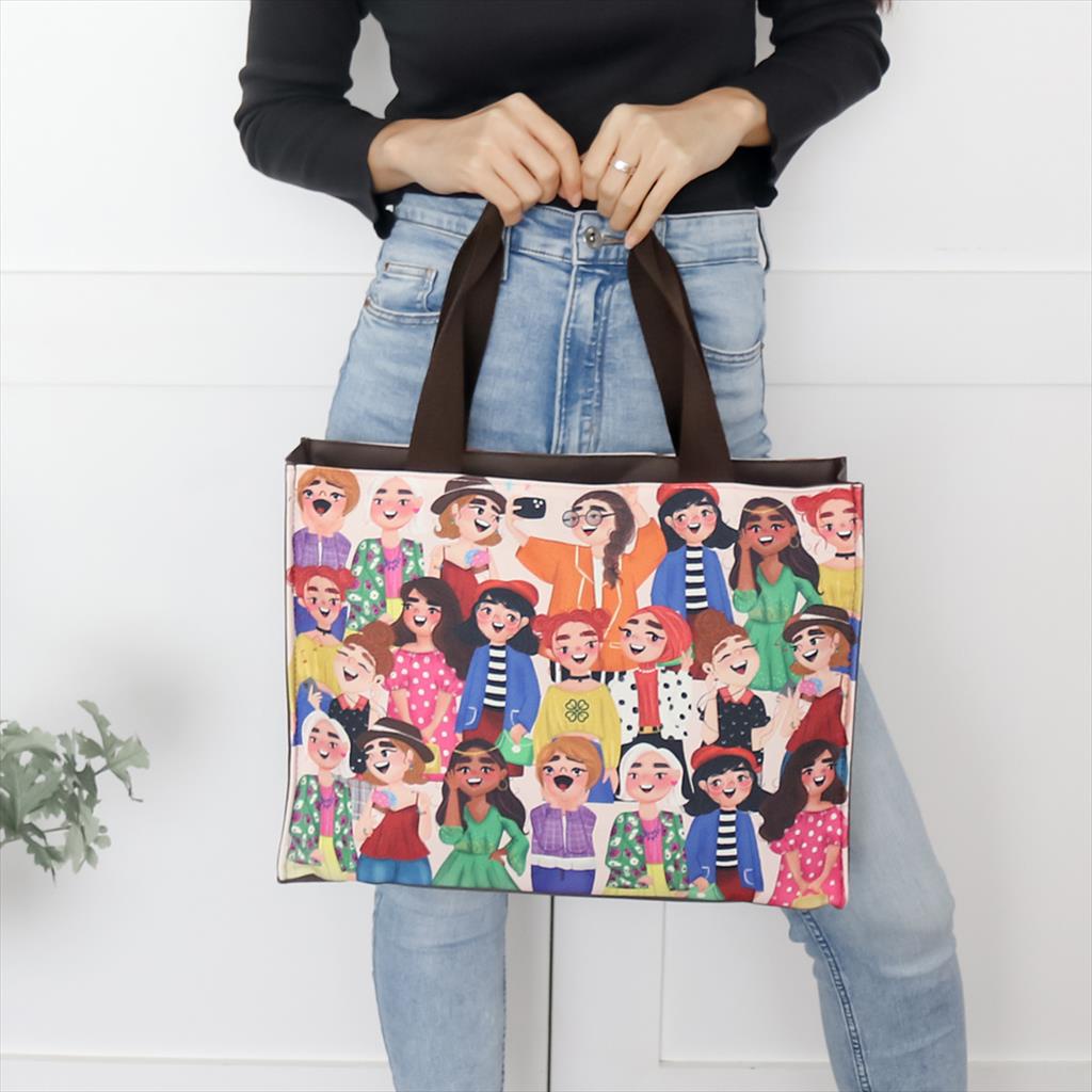 SOVLO Classic Tivoli Totebag/ Tas Pundak Wanita