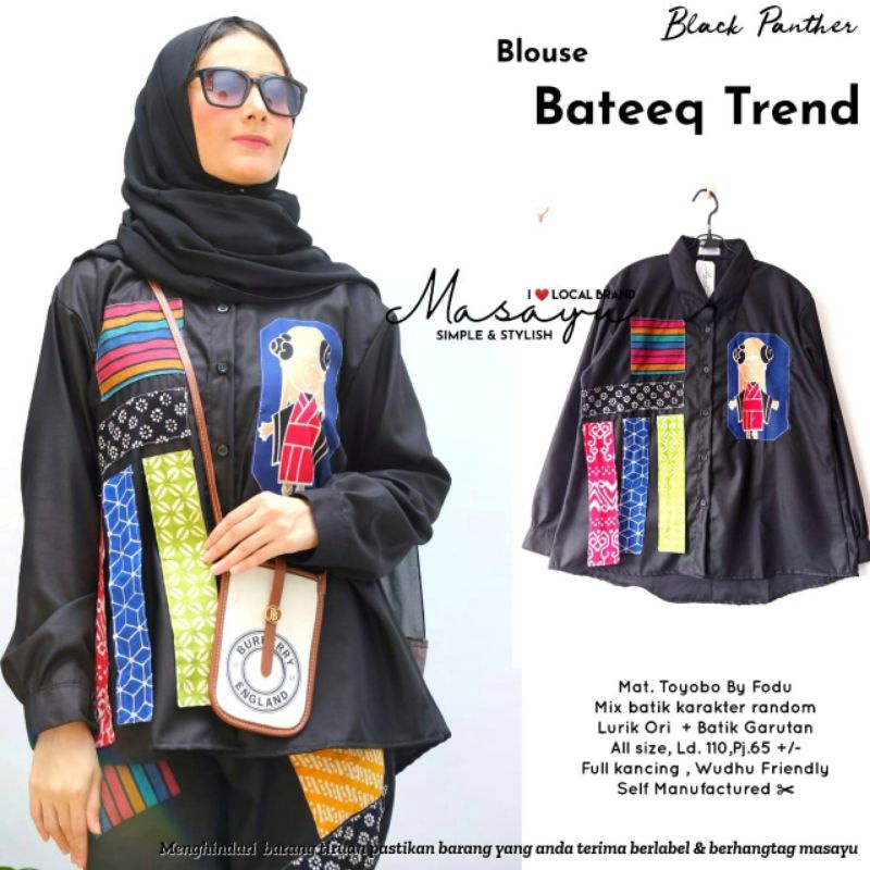 Blouse Bateeq Trend