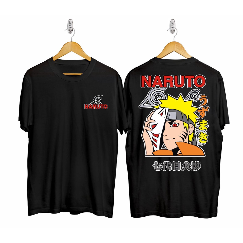 KAOS NARUTO PRIA / KAOS KARTUN / BAJU / KAOS DISTRO TSHIRT LENGAN PENDEK / KAOS TERBARU /