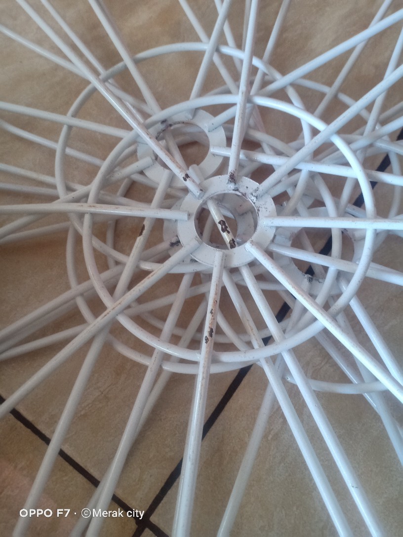 Rak Display Putar Matahari 7 Susun Besi Kuat Tebal  Ada Roda