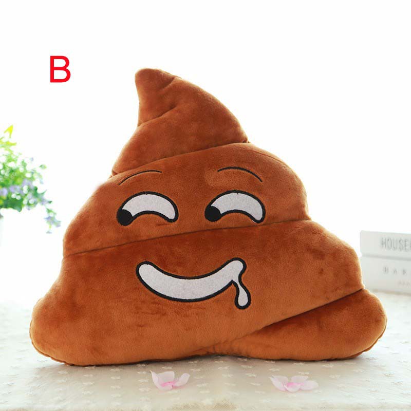 Boneka Bantal Mini Poo, Boneka Taik, iseng Hadiah Ulang Tahun