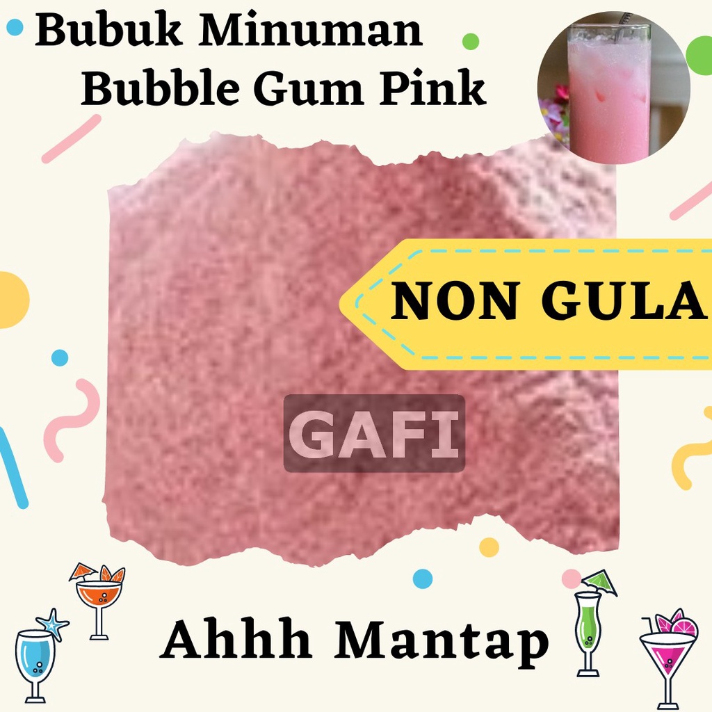 

Bubuk Minuman Rasa Bubble Gum Pink Non Gula 1Kg Minuman Powder Rasa Bubble Gum Pink Non Gula Kiloan Drinking Powder 1 Kg Kekinian Boba Aneka Instan Murah Enak Terbaik Halal Premium Distributor Toko Plain Bukan 500 Javaland