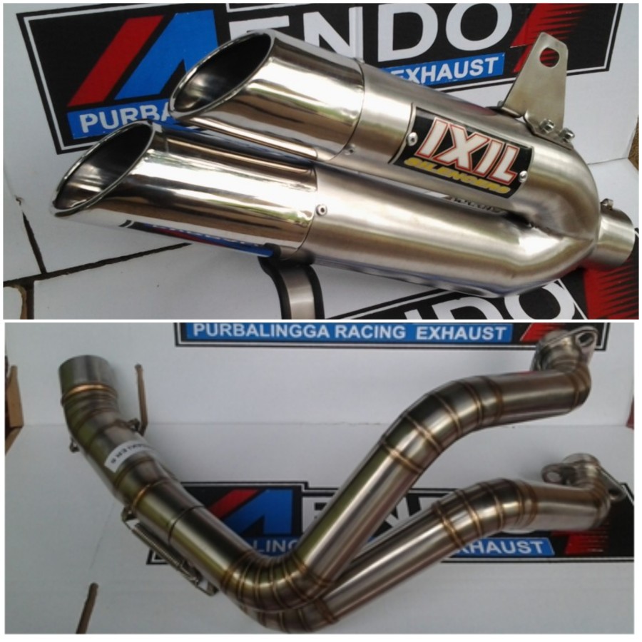 KNALPOT RACING IXIL FULLSISTEM KAWASAKI ER6