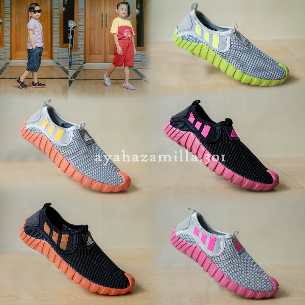 [ ON SALE ]sepatu adidas jawpaw slip on anak premium quality guaranteed/sepatu sepeda anak