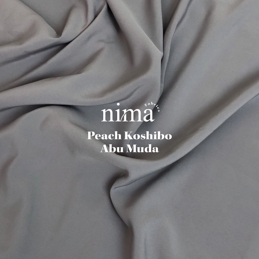 1/2 Meter Kain Peach Koshibo Premium (lebar 150cm)