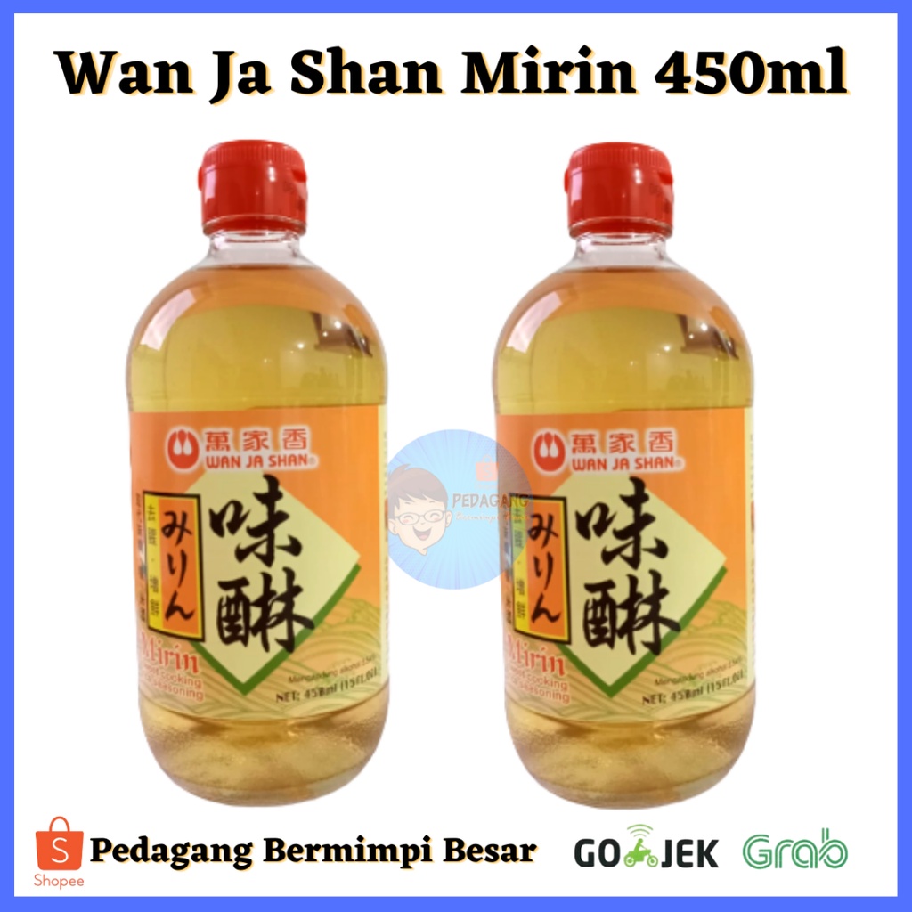 

Wan Ja Shan Mirin 450ml/ Mirin/ Arak Masak Penyedeap Masakan/ Wan Ja Shan Mirin