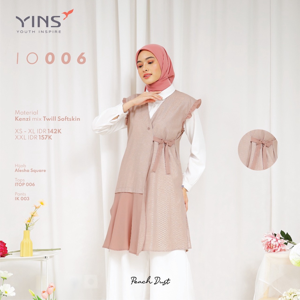 Inspire Outer IO 06 Bahan Kenzi mix Twill Softskin Outer Trendi kekinian Modern by Inspire bisa COD