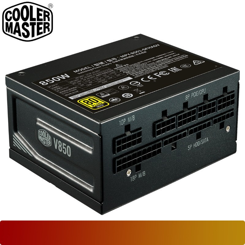 Cooler Master V850 SFX 80+ Plus Gold Fully Modular Power Supply