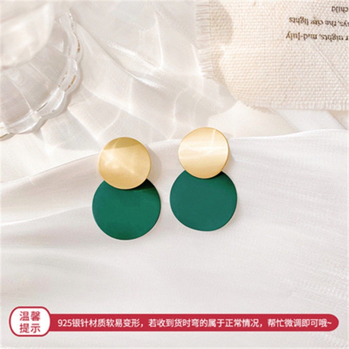 Morandi anting-anting 22 Baru Korea anting-anting elegan trendy Lingkaran anting-anting online influ