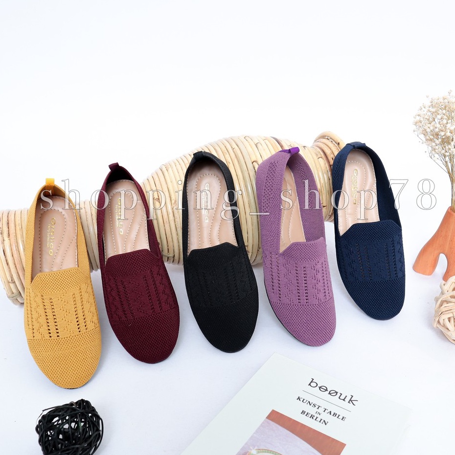 Sepatu Wanita Flatshoes Rajut Gratica PS 10