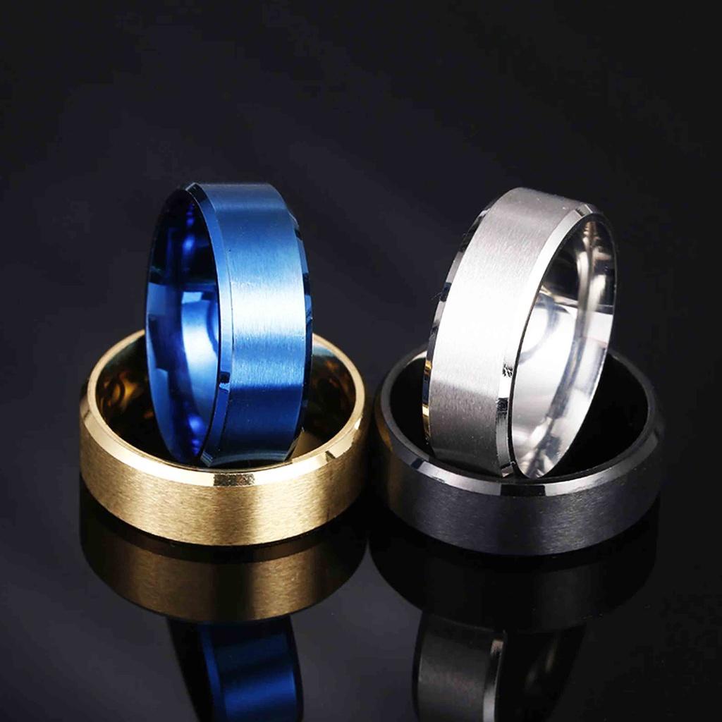 [COD] CINCIN TITANIUM HITAM POLOS KUALITAS SUPER ANTI LUNTUR ANTI KARAT / CINCIN PRIA WANITA ANAK COUPLE TUNANGAN / DUNIAGELANG.ID