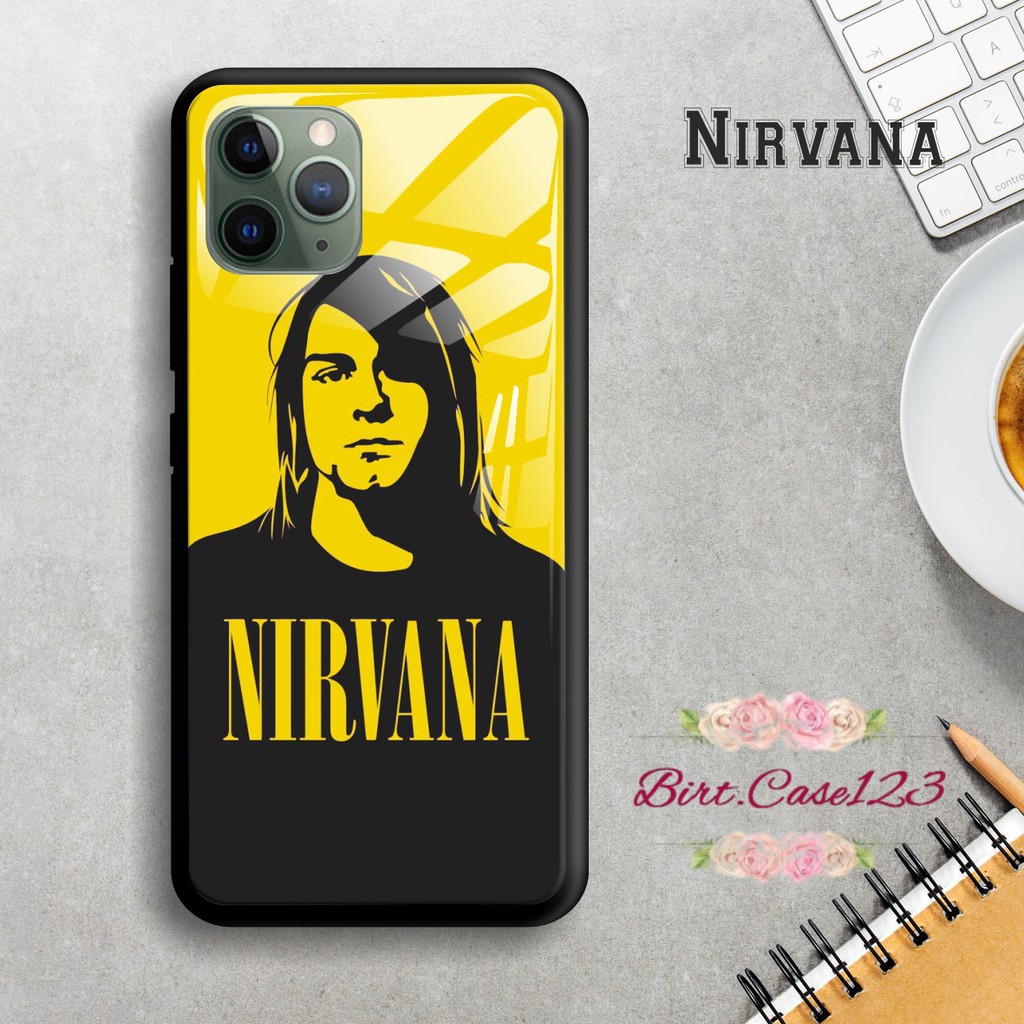 Back case glass NIRVANA Vivo Y91 Y17 Y12 Y15 Y93 Y95 Y81 Y83 Y71 Y53 y20 Y30 Y50 V17 Y11 y12i BC1528