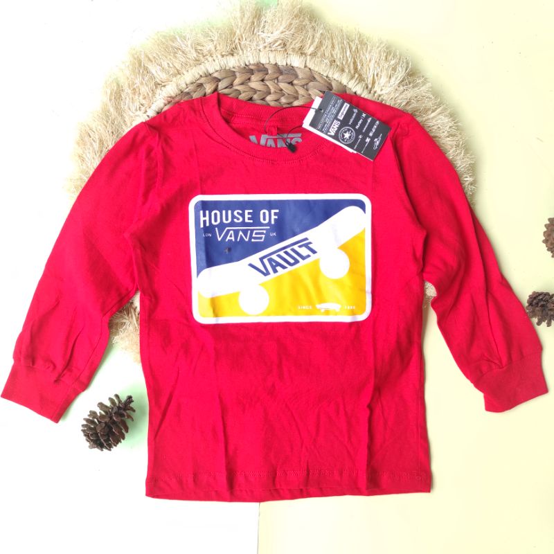 kaos anak distro / kaos anak lengan panjang / kaos anak vans / kaos anak quiksilver