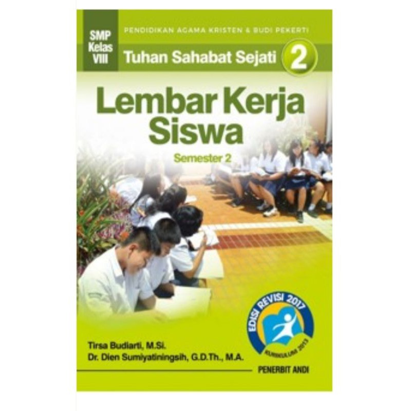 LKS Pendidikan Agama Kristen Tuhan Sahabat Sejati SMP VIII semester 2